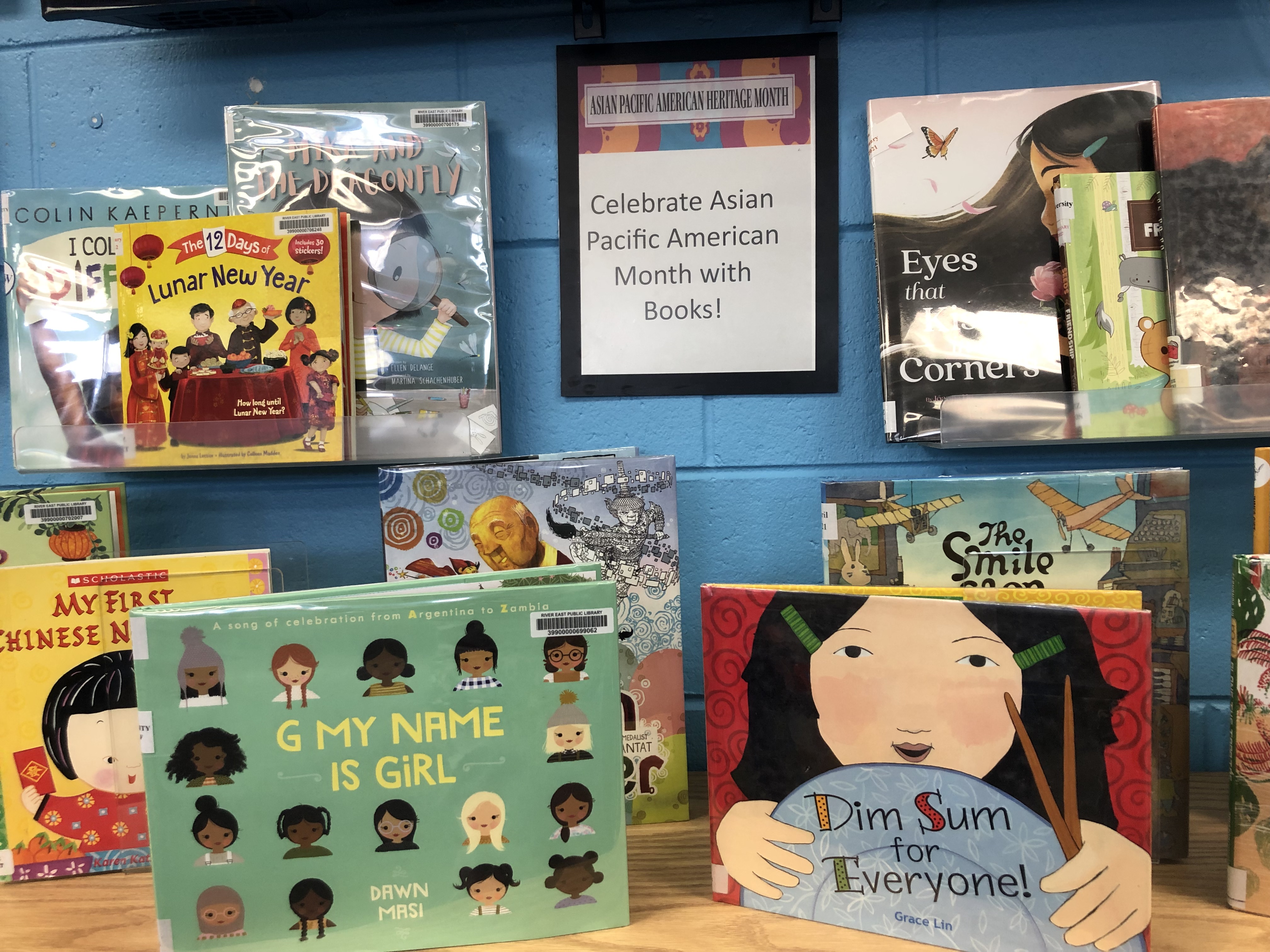 A selexction of our books celebrating Asian Pacific American Heritage Month